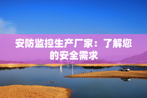 安防監控生產廠家：了解您的安全需求