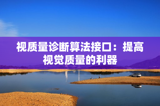 視質(zhì)量診斷算法接口：提高視覺質(zhì)量的利器