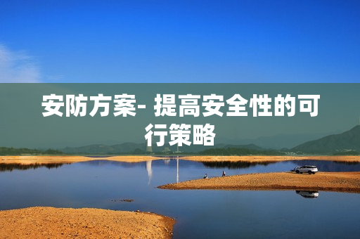 安防方案- 提高安全性的可行策略