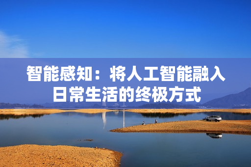智能感知：將人工智能融入日常生活的終極方式