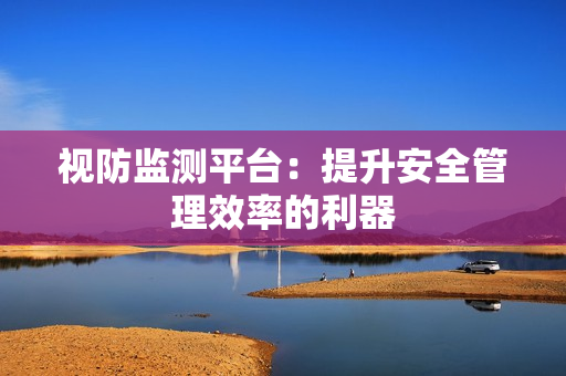 視防監測平臺：提升安全管理效率的利器