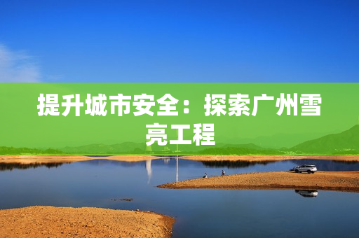 提升城市安全：探索廣州雪亮工程