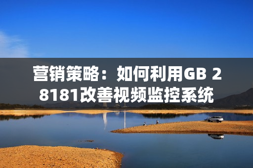營銷策略：如何利用GB 28181改善視頻監控系統