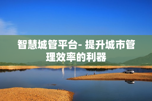 智慧城管平臺- 提升城市管理效率的利器