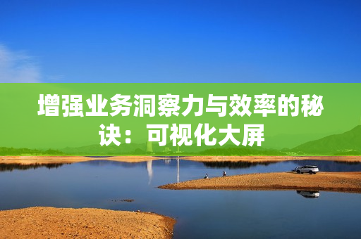 增強業務洞察力與效率的秘訣：可視化大屏