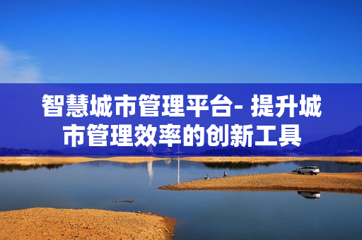 智慧城市管理平臺- 提升城市管理效率的創新工具