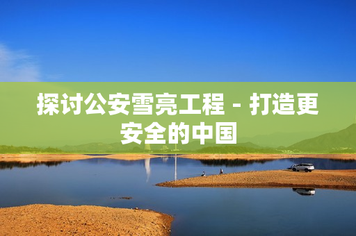 探討公安雪亮工程 - 打造更安全的中國