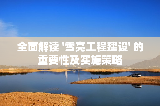 全面解讀 '雪亮工程建設' 的重要性及實施策略