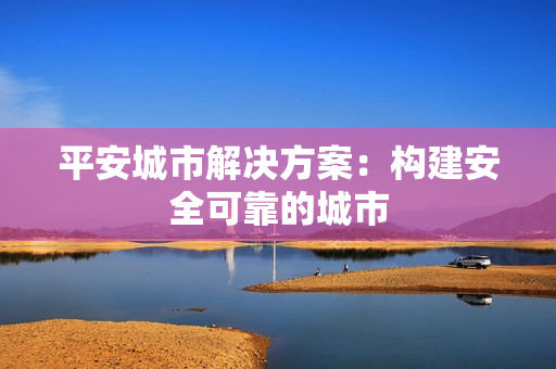 平安城市解決方案：構建安全可靠的城市