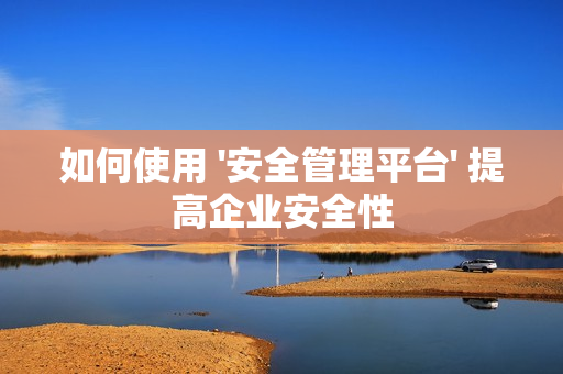 如何使用 '安全管理平臺' 提高企業安全性