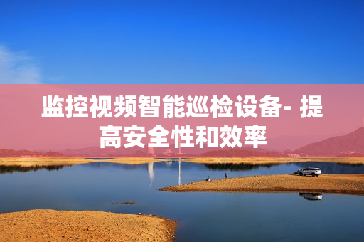 監(jiān)控視頻智能巡檢設(shè)備- 提高安全性和效率