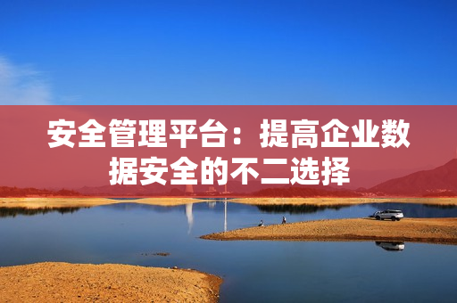 安全管理平臺：提高企業數據安全的不二選擇