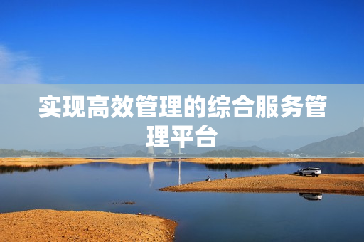實現高效管理的綜合服務管理平臺