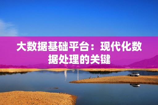 大數(shù)據(jù)基礎(chǔ)平臺：現(xiàn)代化數(shù)據(jù)處理的關(guān)鍵
