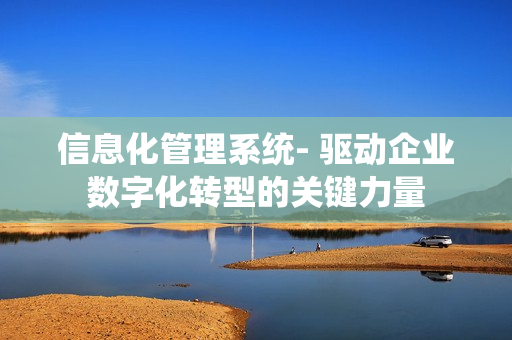 信息化管理系統- 驅動企業數字化轉型的關鍵力量